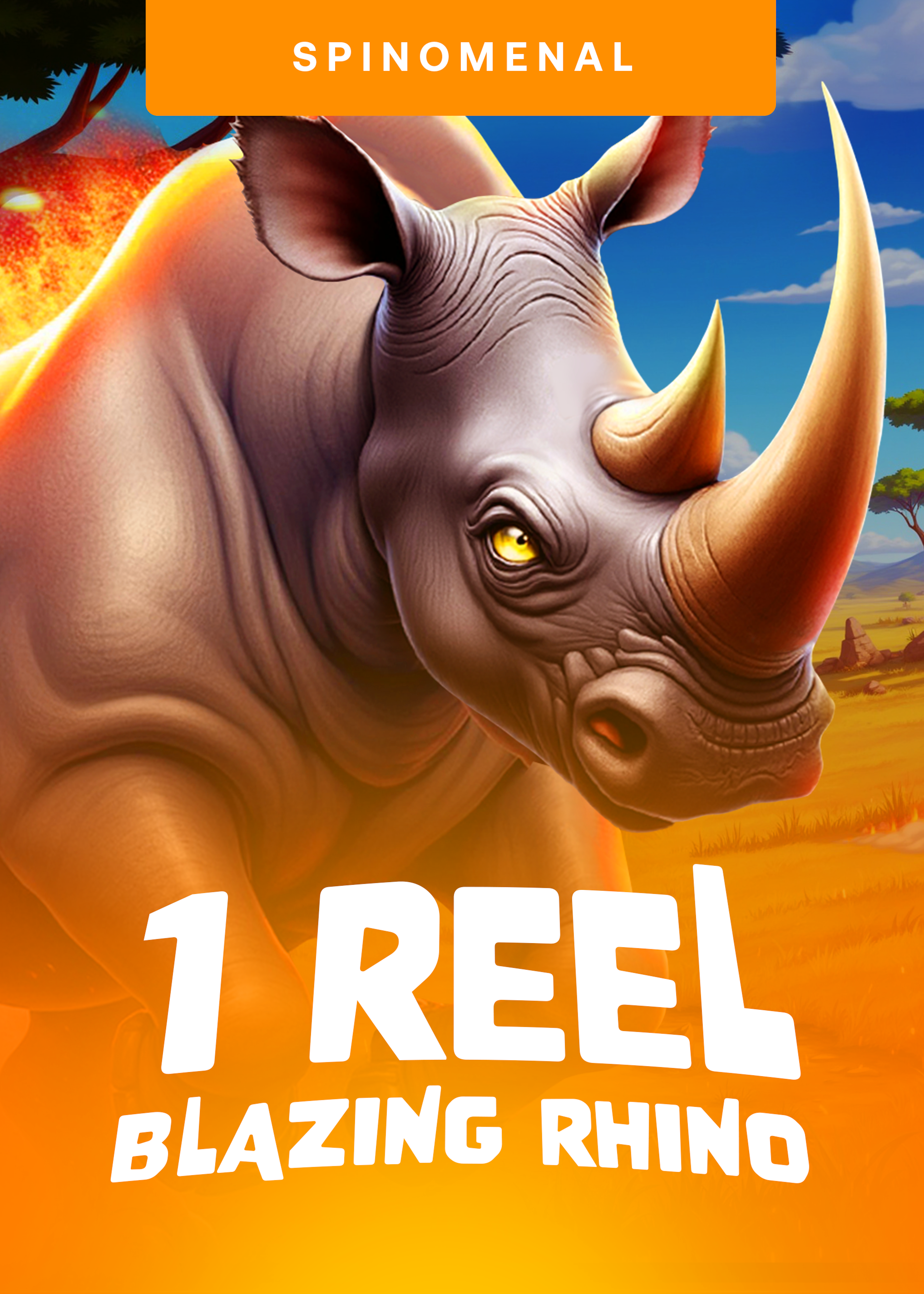 1 Reel - Blazing Rhino