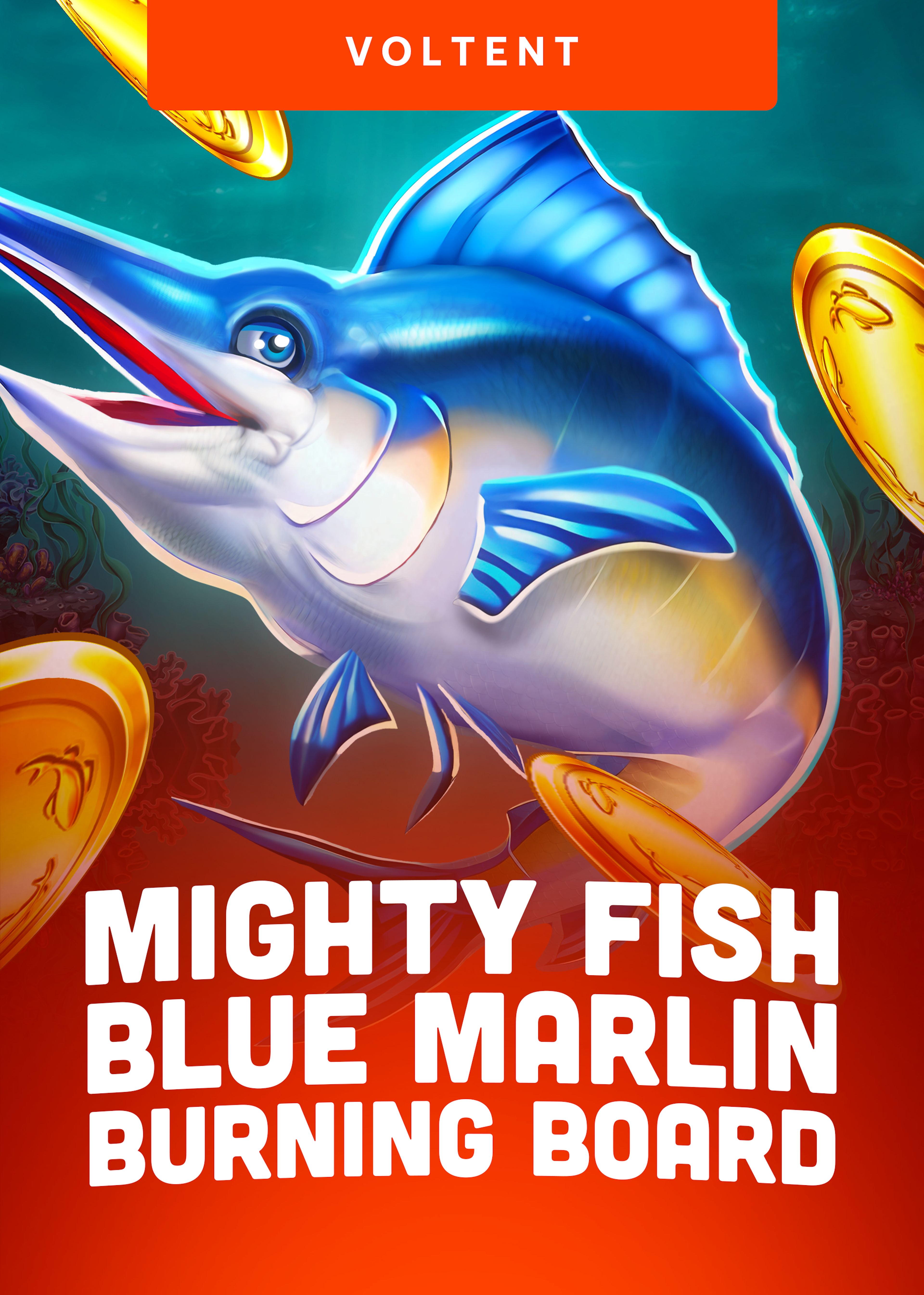 Mighty Fish: Blue Marlin Burning Board