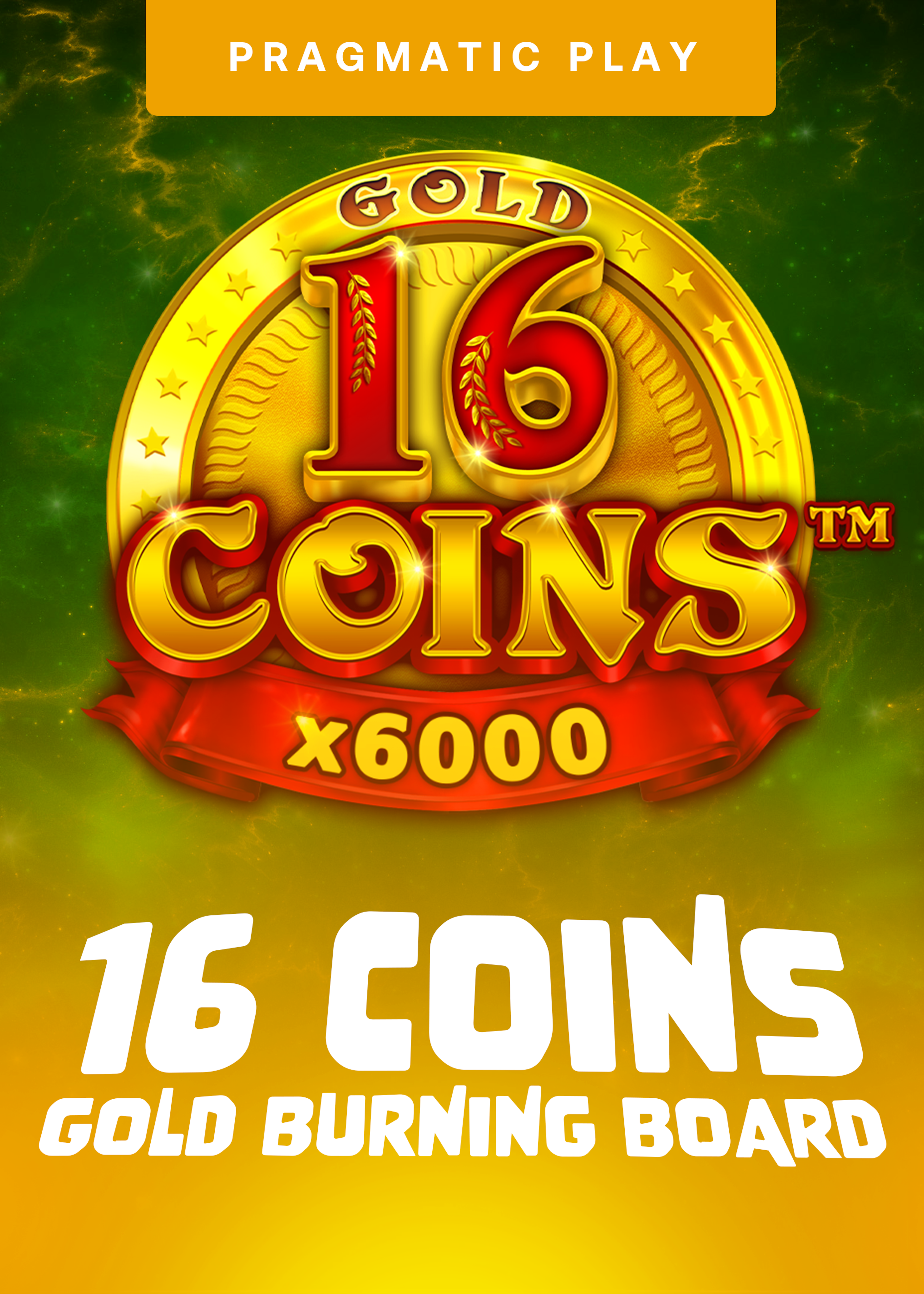 16 Coins Gold Burning Board