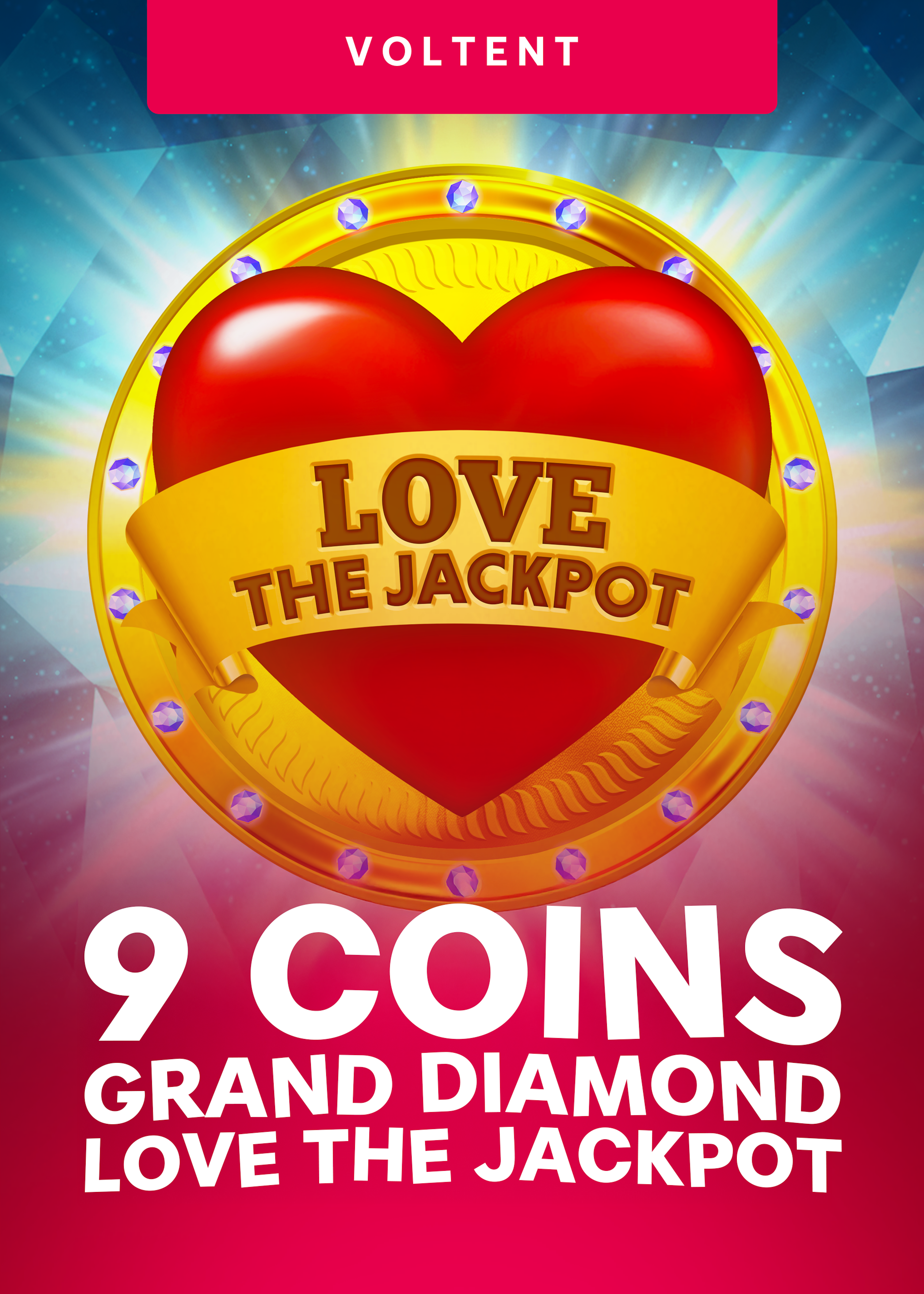 9 Coins Grand Diamond Love the Jackpot
