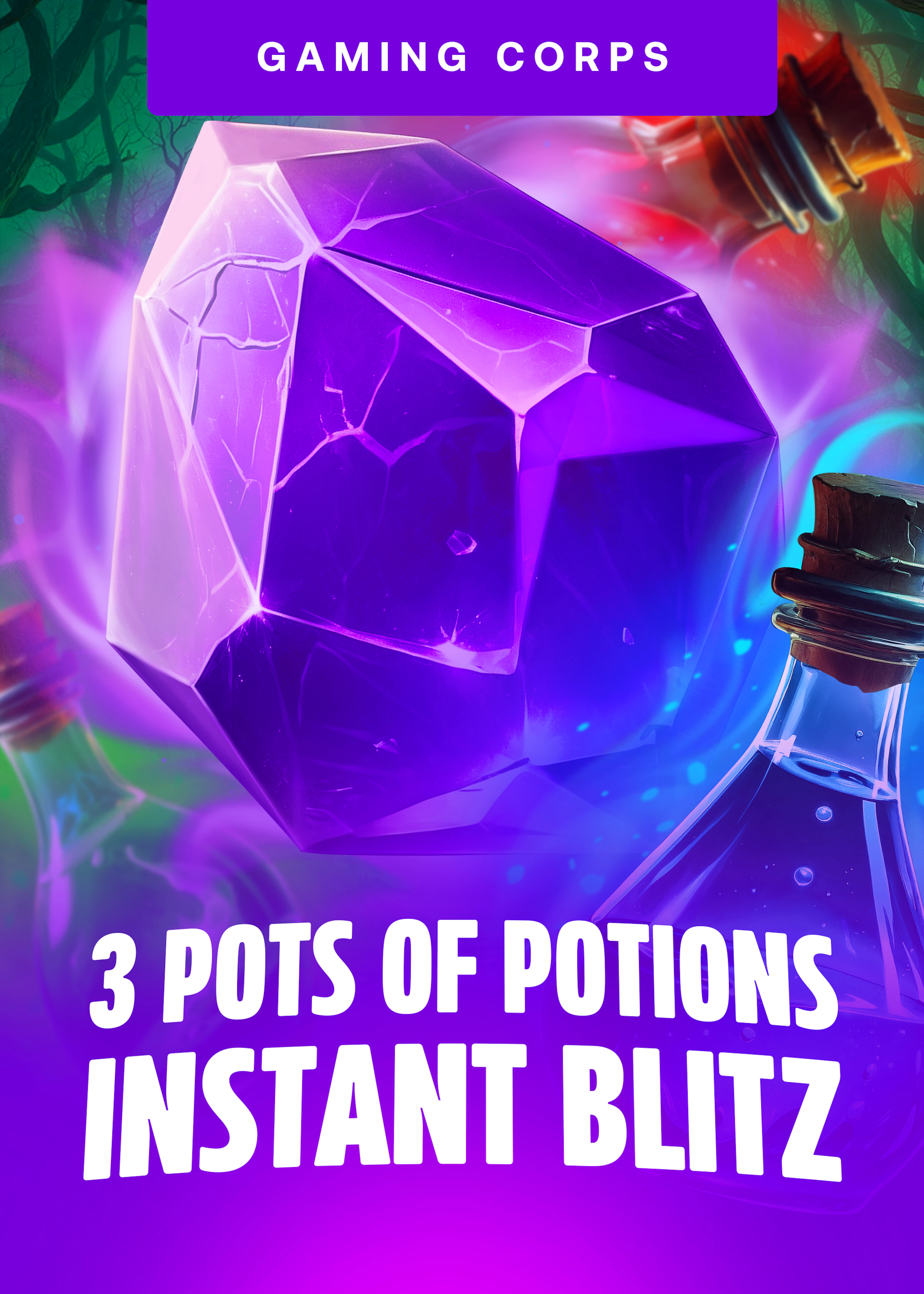 3 Pots of Potions Instant Blitz