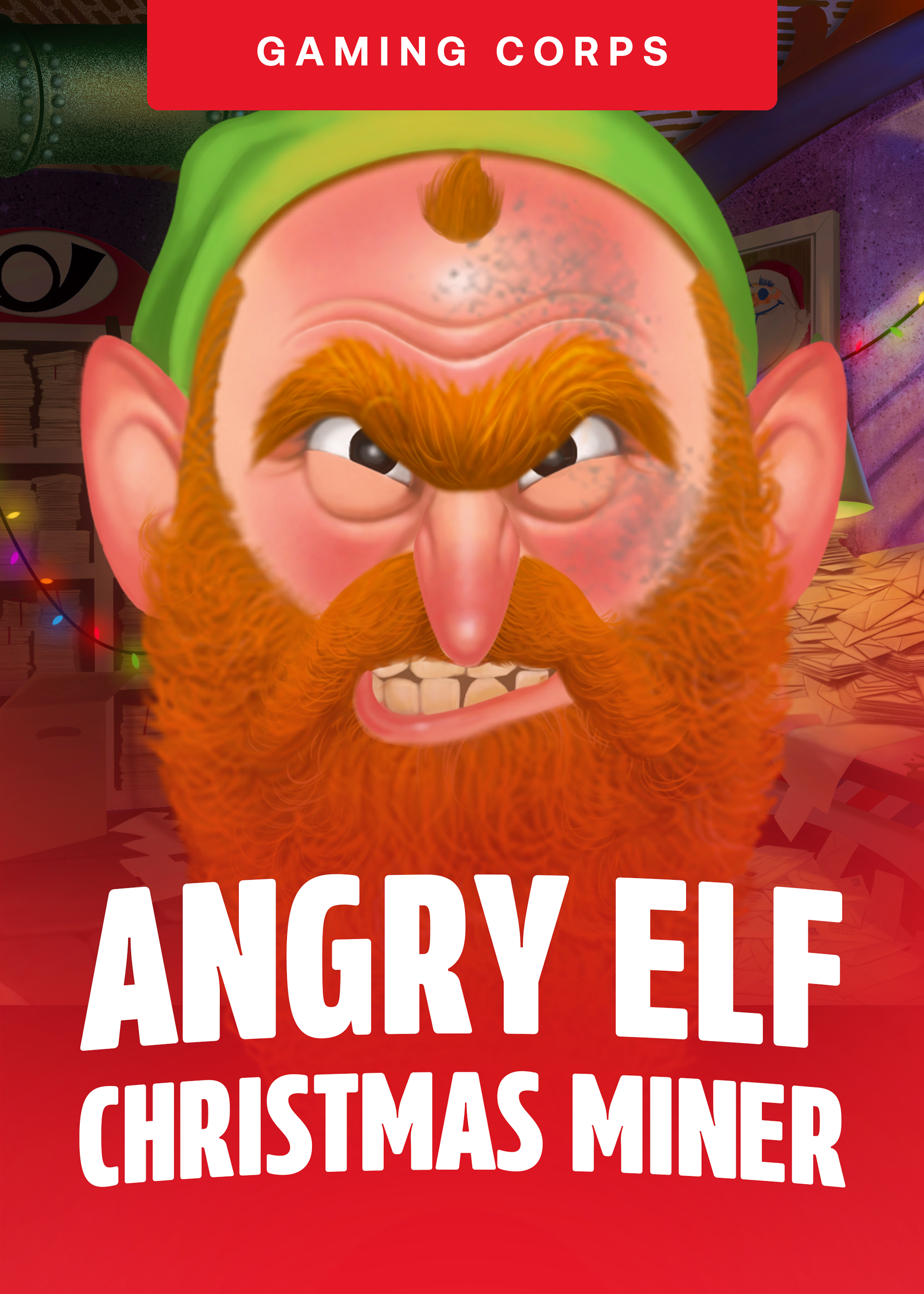 Angry Elf Christmas Miner