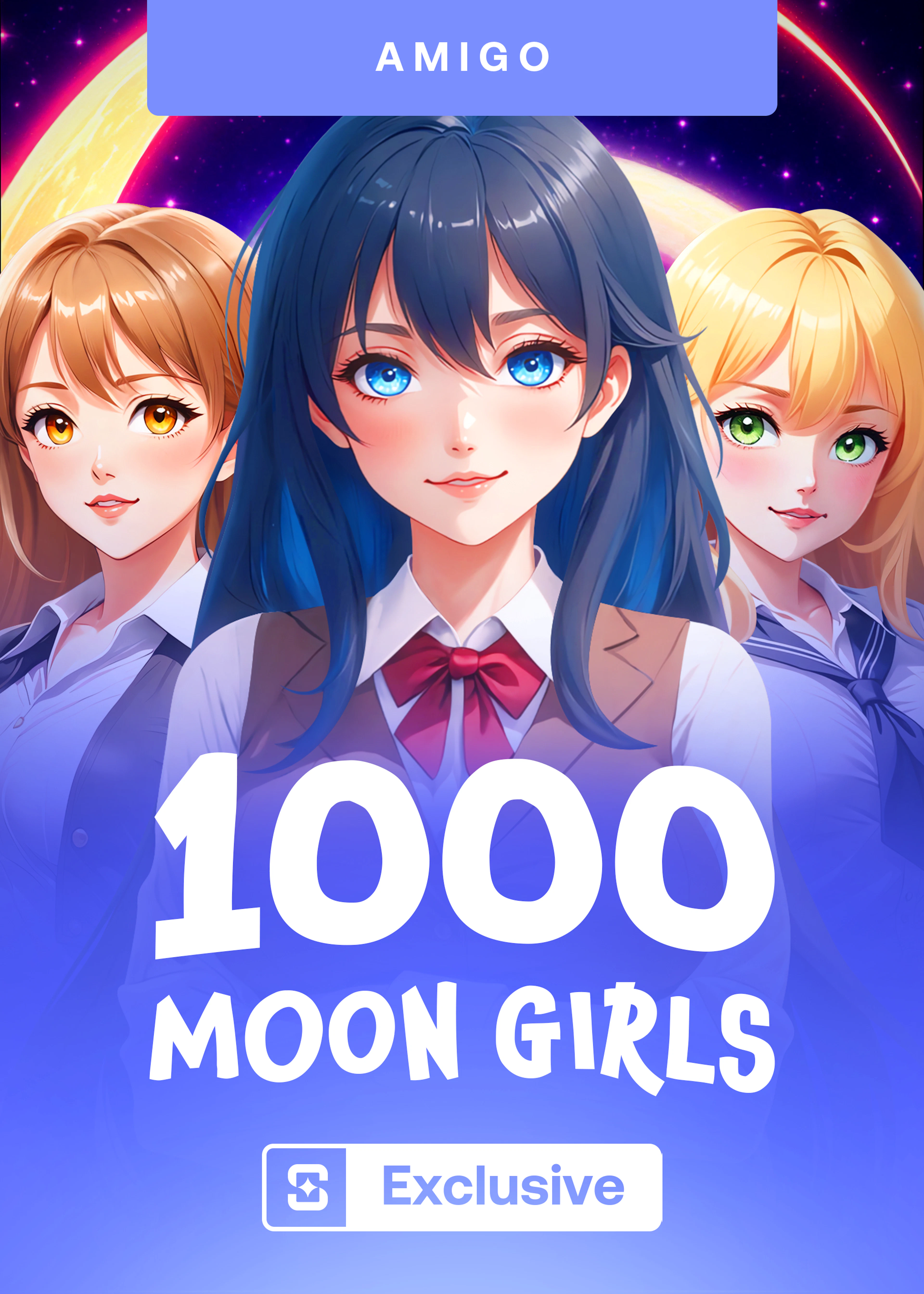 1000 Moon Girls