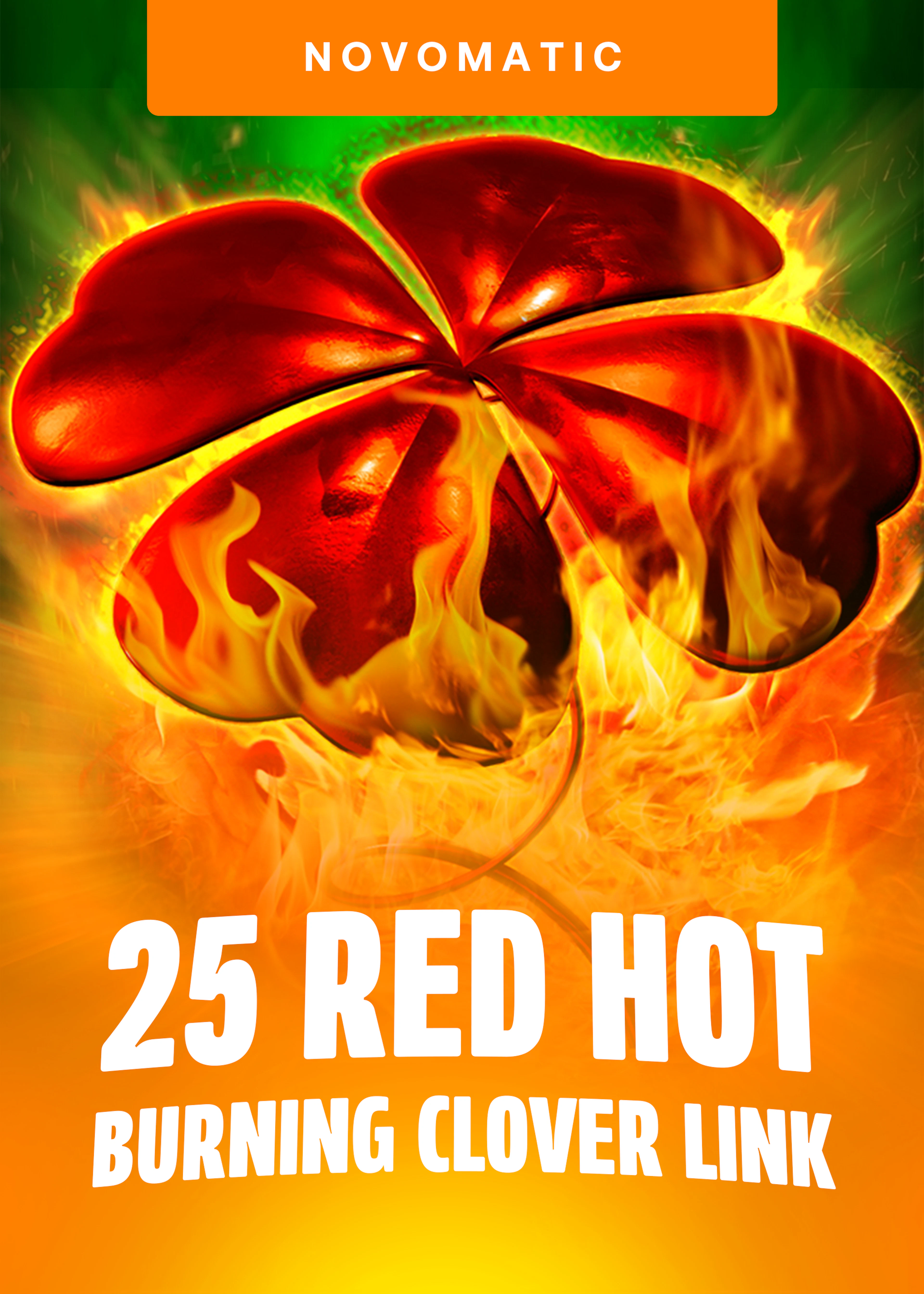 25 Red Hot Burning Clover Link