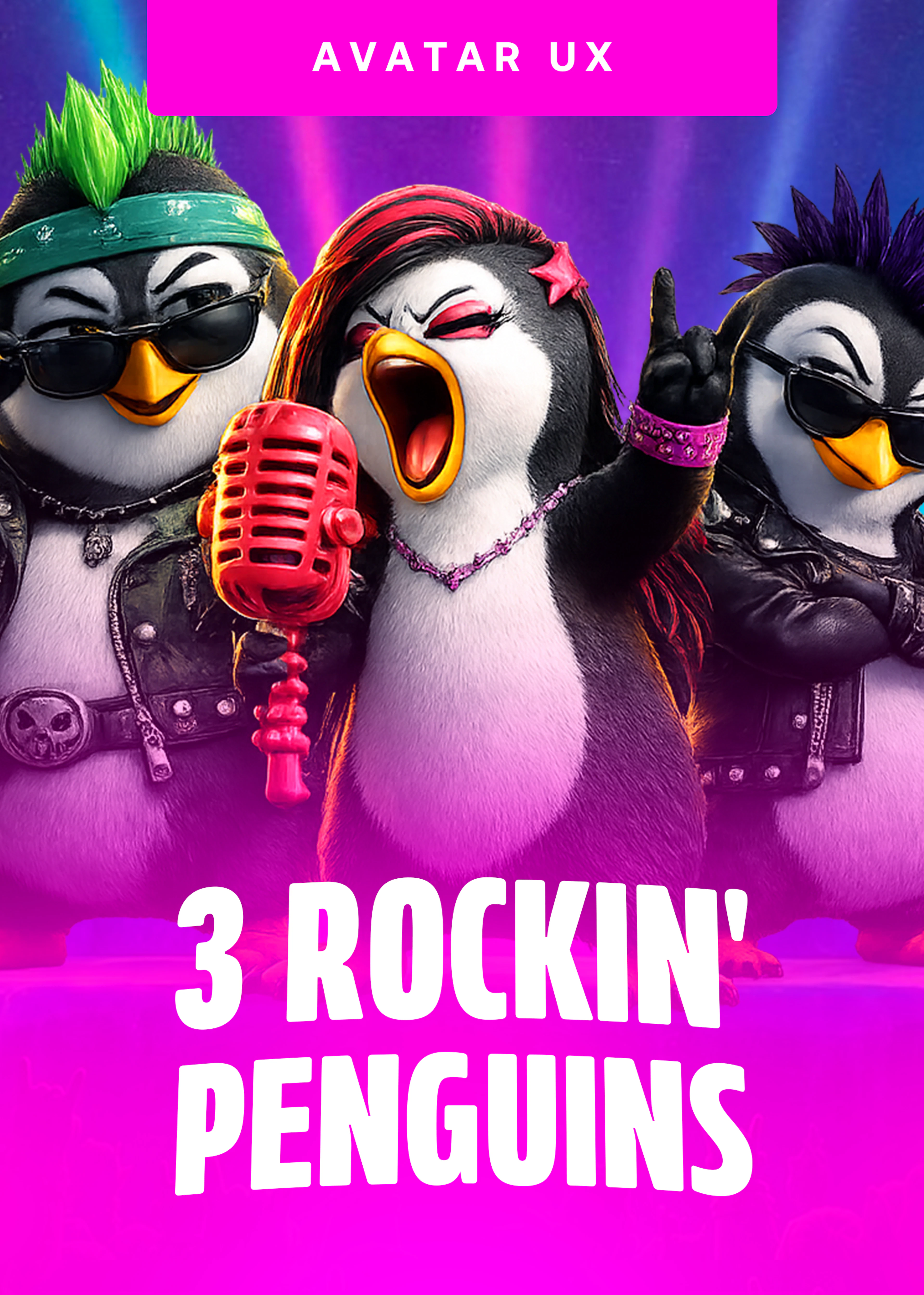 3 Rockin' Penguins