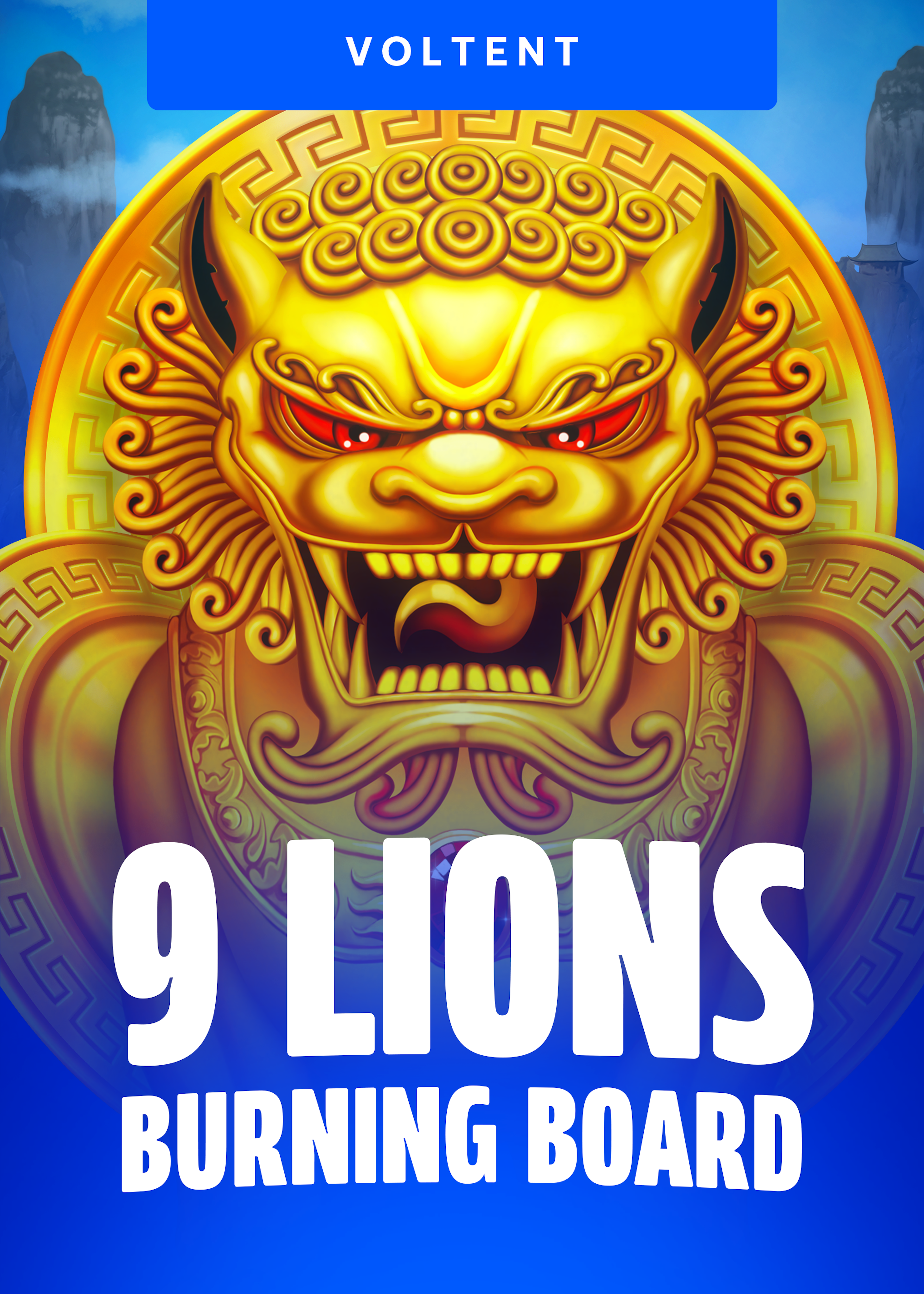 9 Lions Burning Board