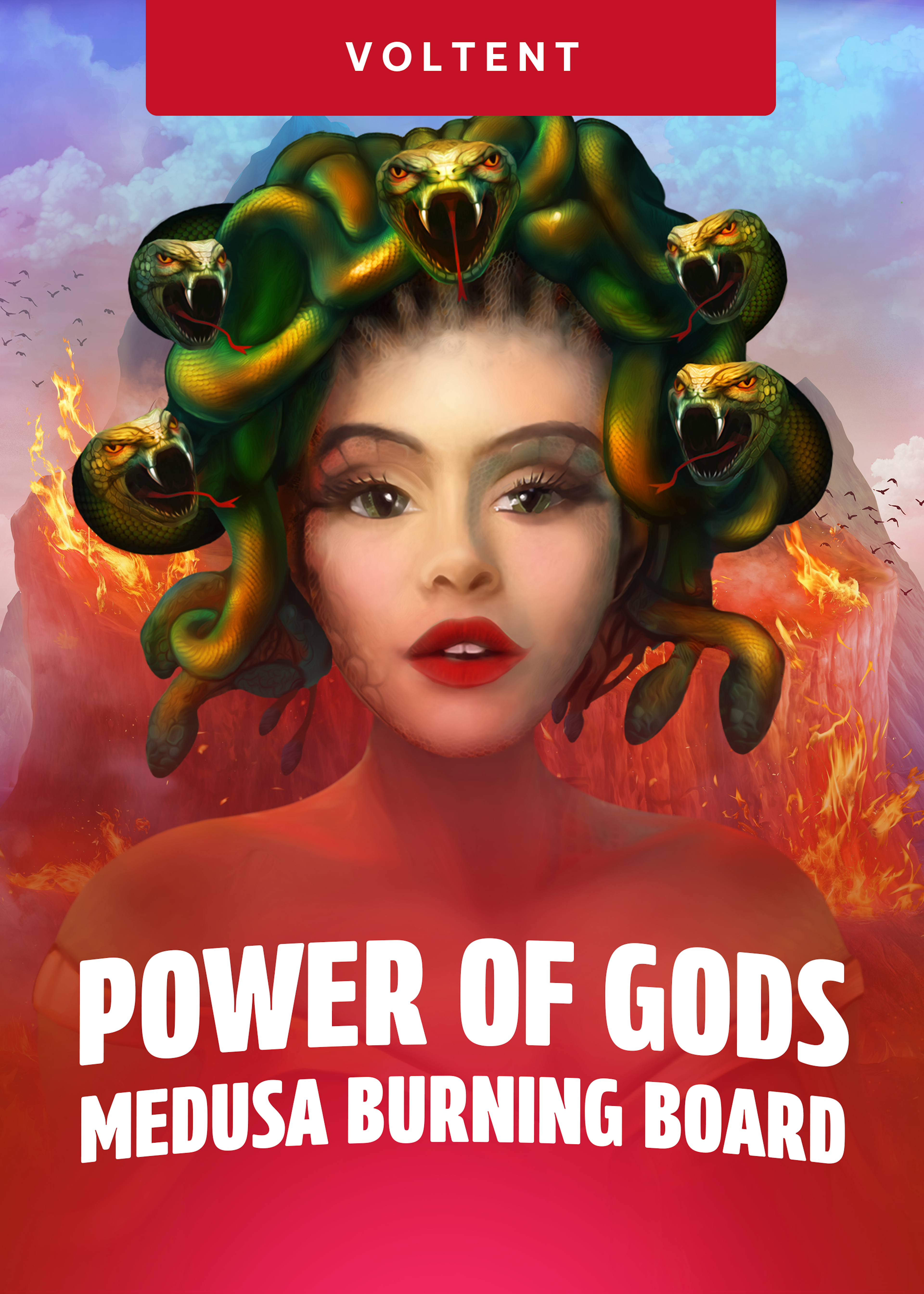 Power of Gods: Medusa Burning Board