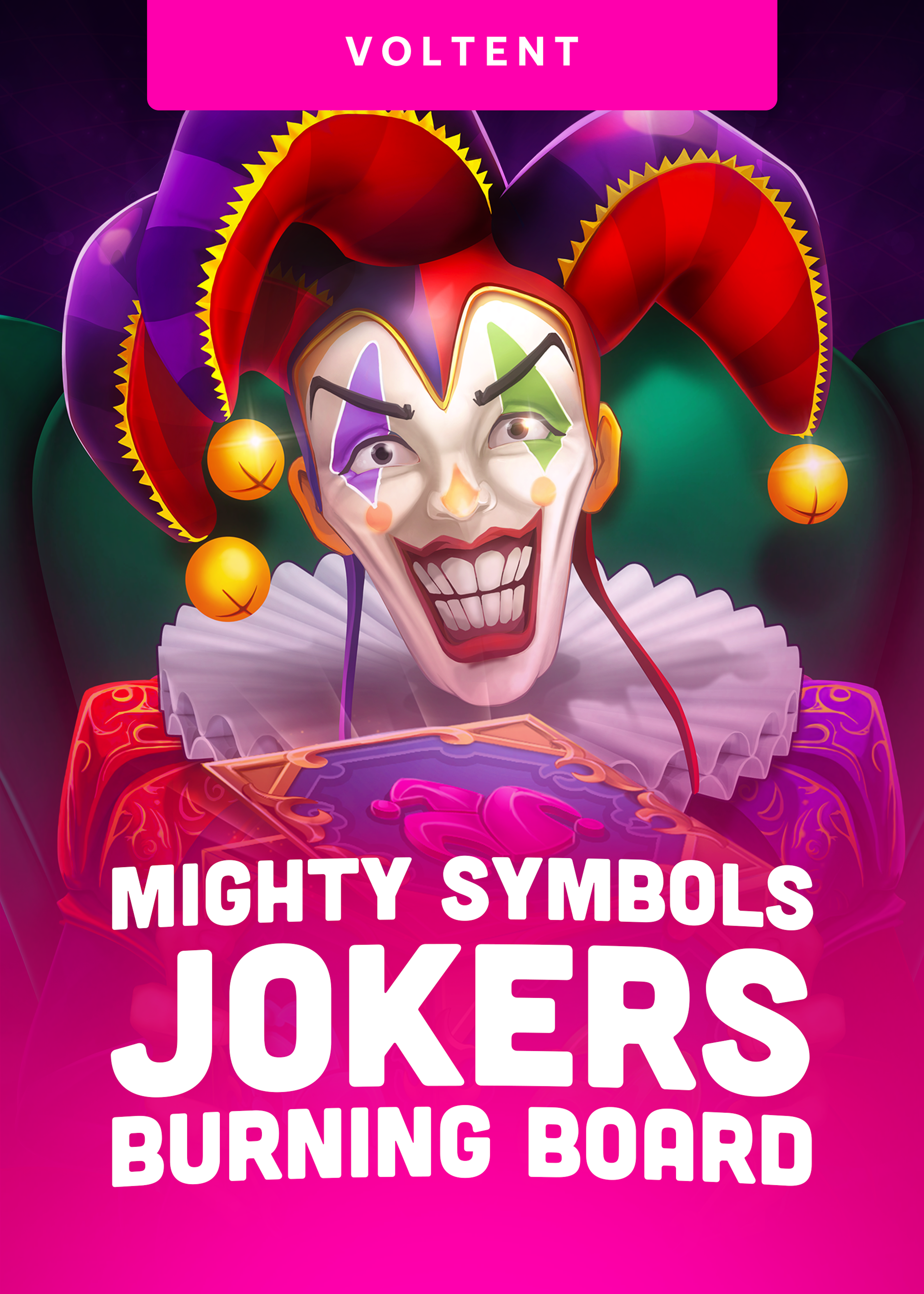 Mighty Symbols: Jokers Burning Board