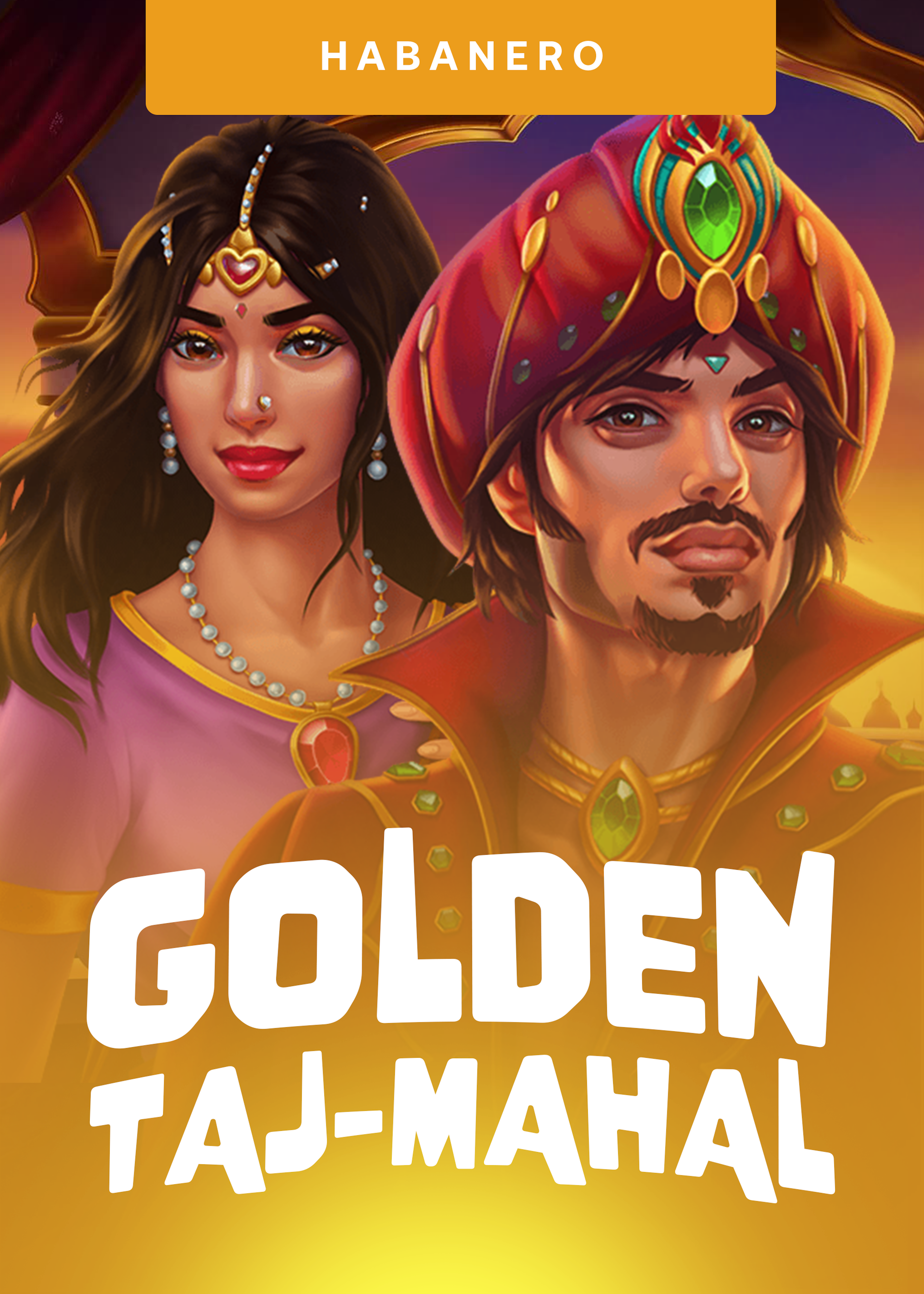 Golden Taj-Mahal
