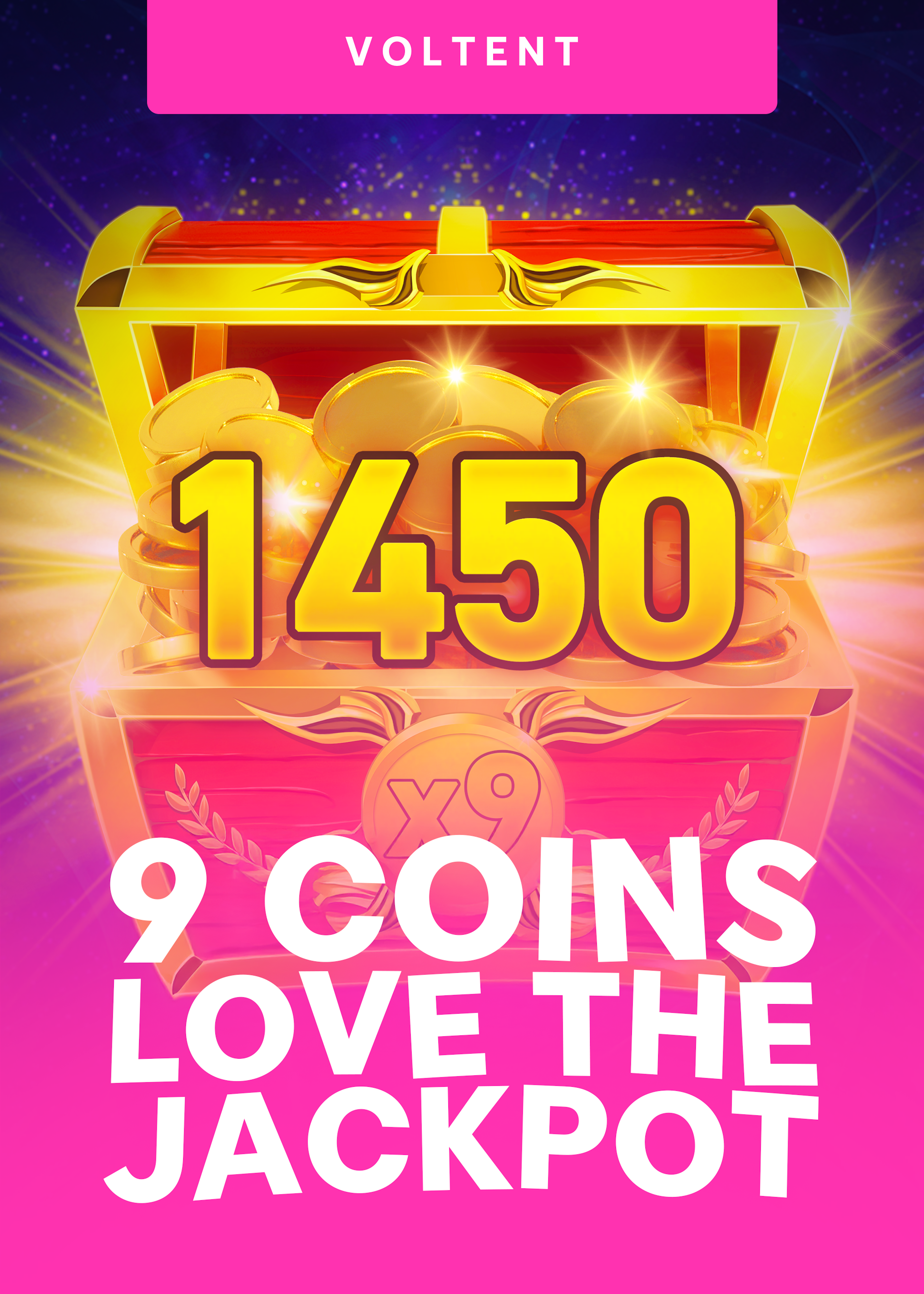 9 Coins Love the Jackpot